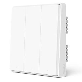Умный выключатель с нулевой линией Xiaomi Aqara D1 Smart Wall Switch (тройной)