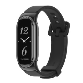 Силиконовый ремешок Mijobs на Mi Band 8 (classic, black)