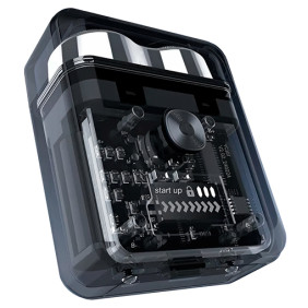 Мини-электробритва Doco Lab Futuristic Transparent Electric Shaver