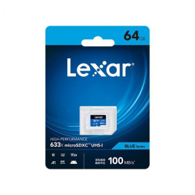 Карта памяти Micro SD Lexar High-Performance (64GB)