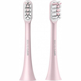 Насадки на зубную щетку Soocas Electric Toothbrush Head (2 шт, розовый)