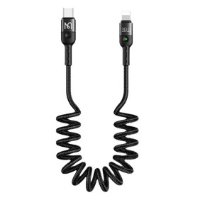 Спиральный кабель USB-C / USB-C Mcdodo