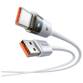 Кабель Mcdodo USB-A / USB-C Transparent Cable 6A 1,2m (белый)
